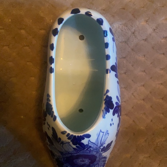 Vintage Delft Blauw Handpainted Porcelain Clog - Picture 5 of 9